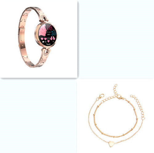 RS: Fashion Women's Smart Watch Waterproof Wearable Device Heart Rate