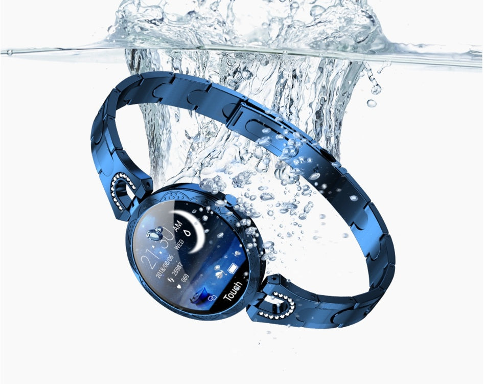 RS: Fashion Women's Smart Watch Waterproof Wearable Device Heart Rate
