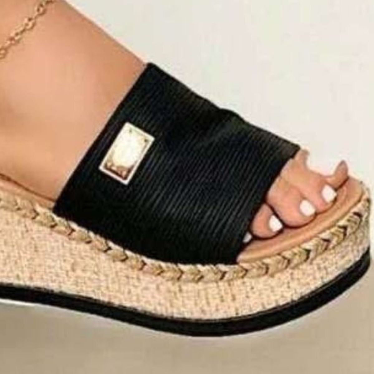 RS: PU Leather Open Toe Sandals