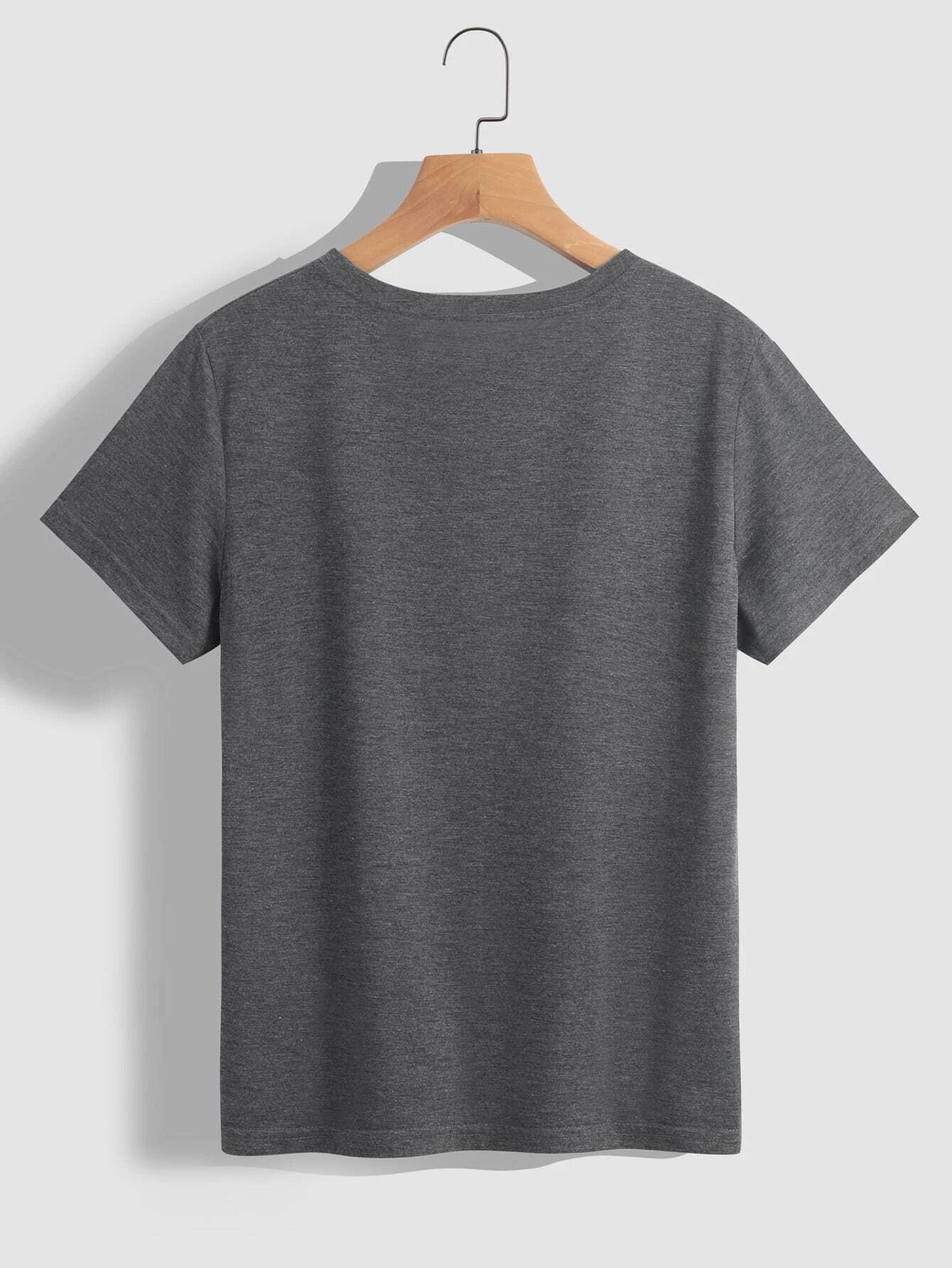 RS: MARDI GRAS Round Neck Short Sleeve T-Shirt