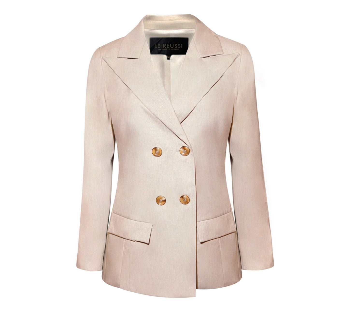 RS: Louise Double-Breasted Wool Blazer
