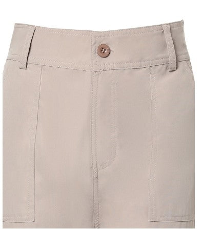 High Waist Pocket Design Cargo Pants