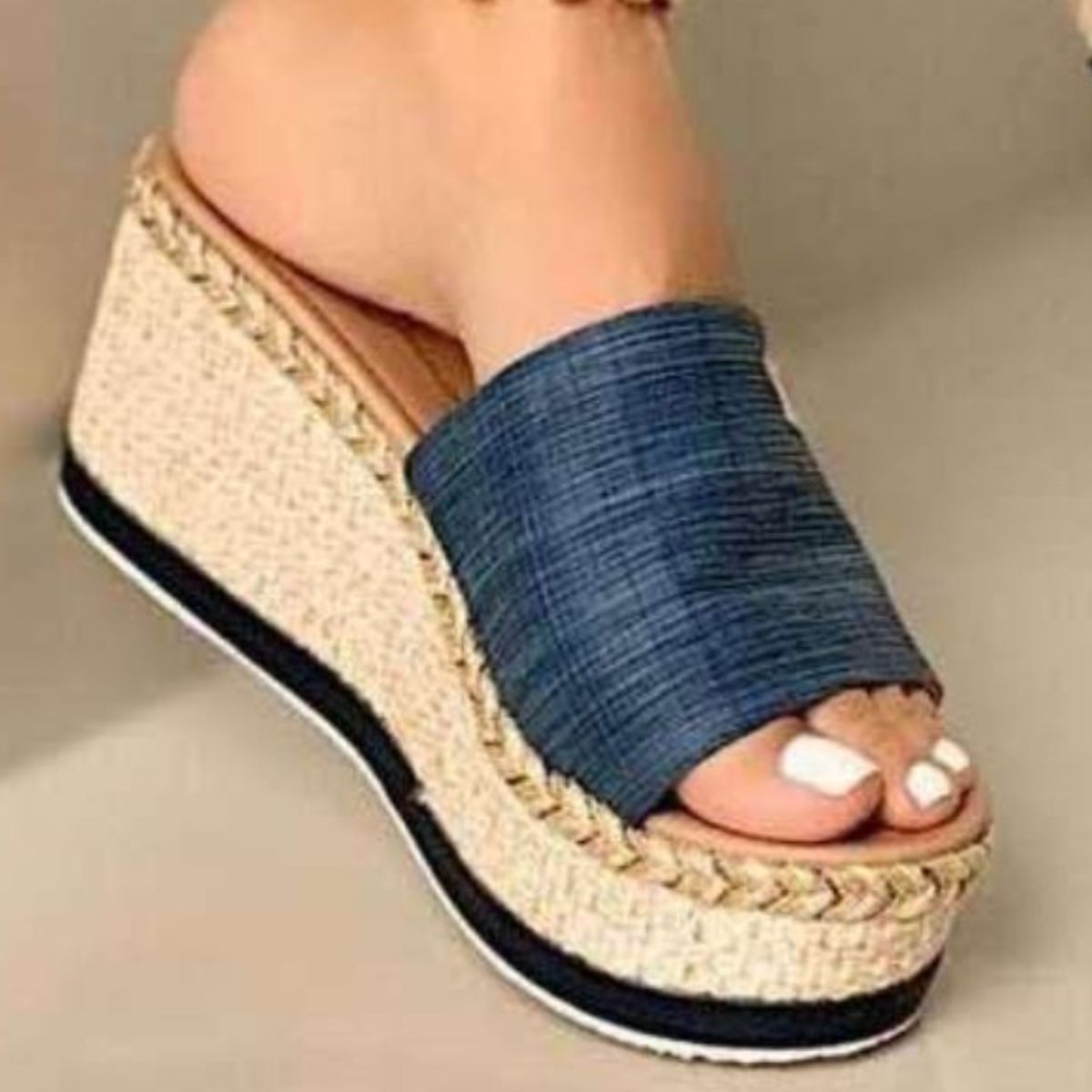 RS: PU Leather Open Toe Sandals