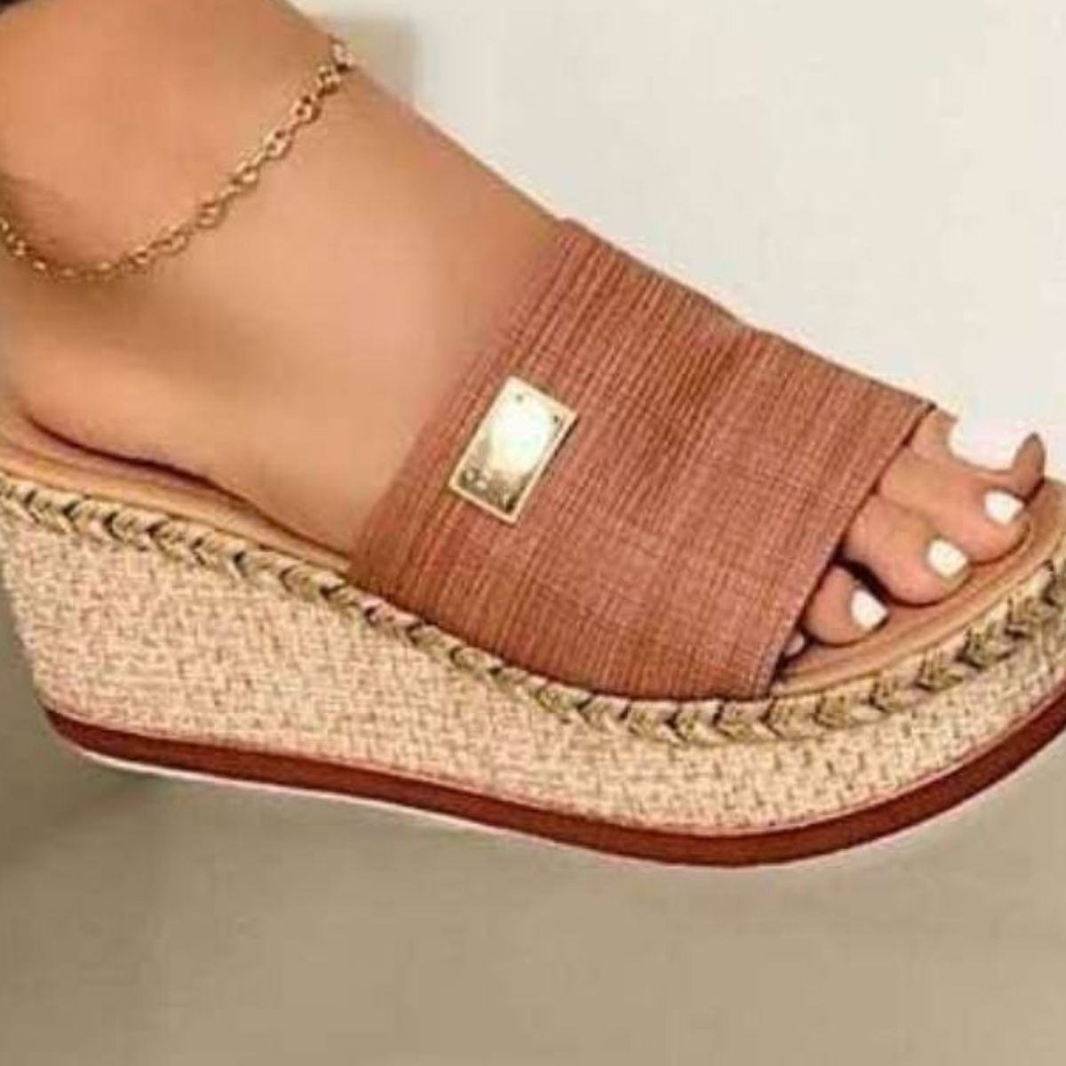 RS: PU Leather Open Toe Sandals