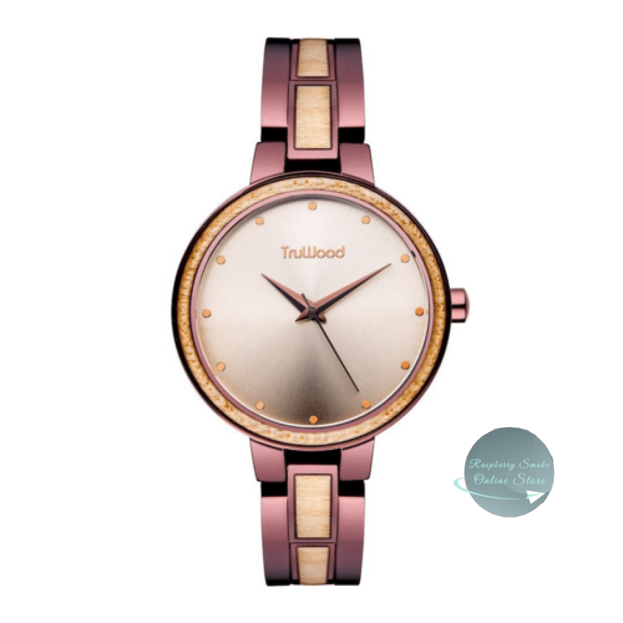 RS Java Wrist Watch 100% Natural Maple Wood Watches