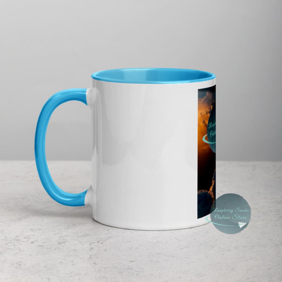 Company Mug with Color Inside Raspberry Smoke Online Store