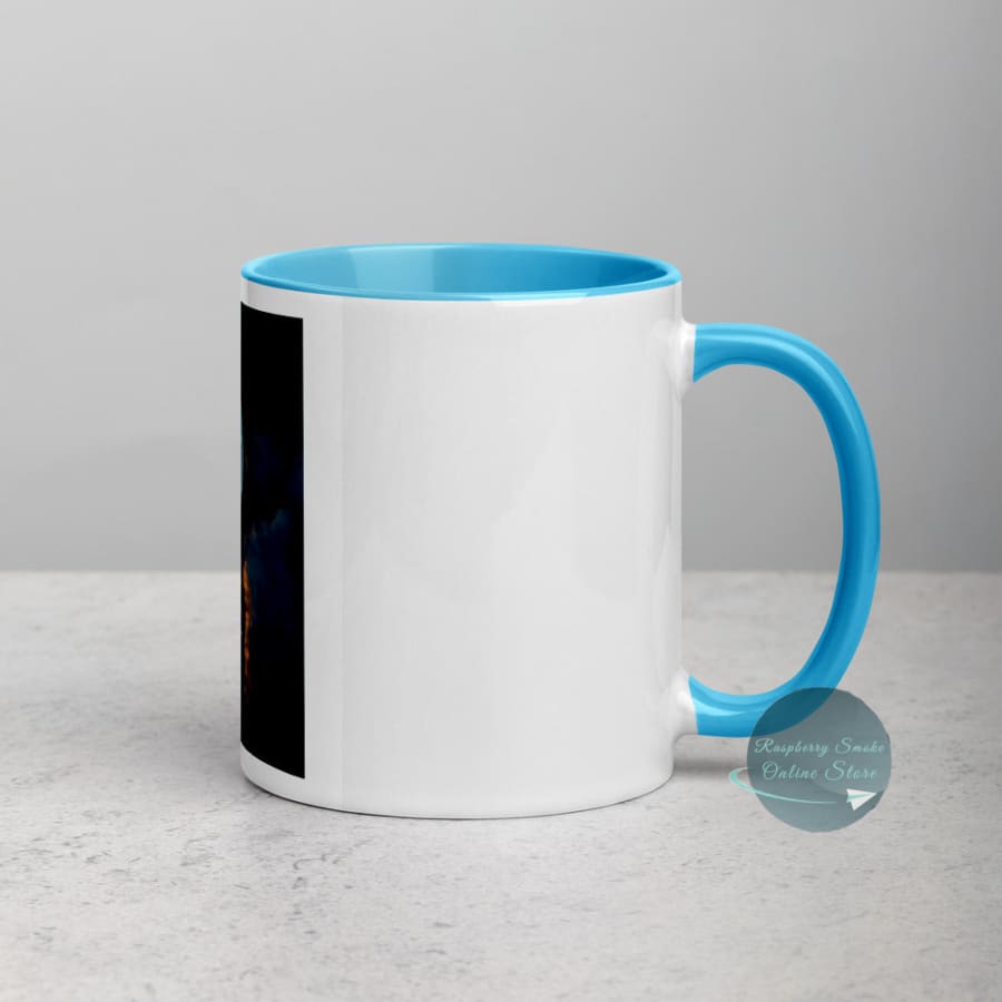 Company Mug with Color Inside Raspberry Smoke Online Store