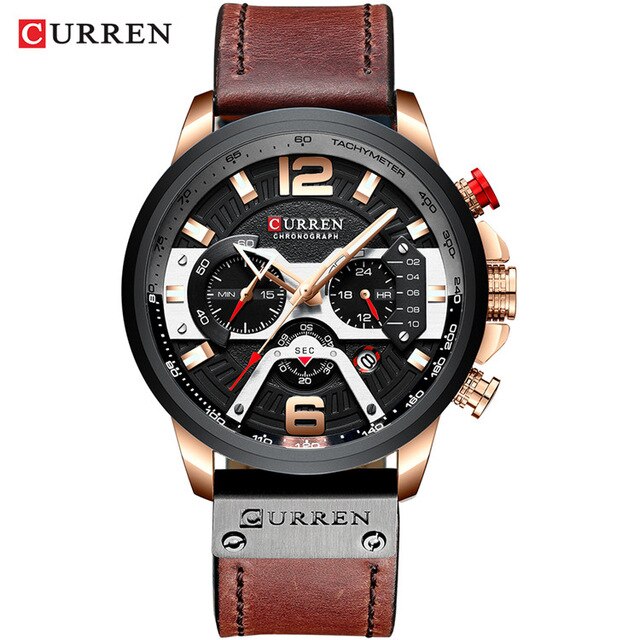Curren Men's Sport Quartz Watch Raspberry Smoke Online Store