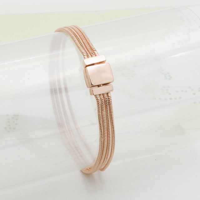 Fashion Women Chain Bracelet Raspberry Smoke Online Store