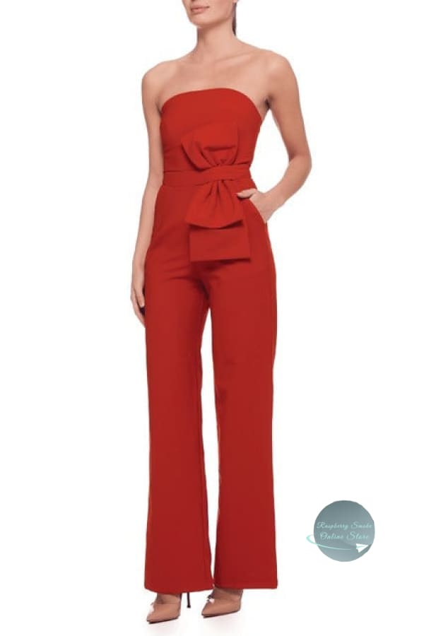 Ocstrade New Bodycon Jumpsuit Raspberry Smoke Online Store