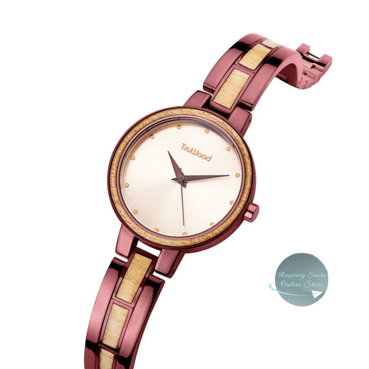 RS Java Wrist Watch 100% Natural Maple Wood Watches