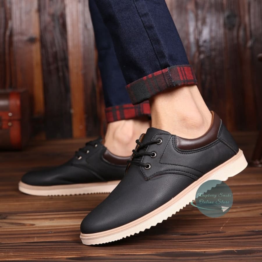 RS: Men’s Casual Flat Oxford Sneakers Footwear