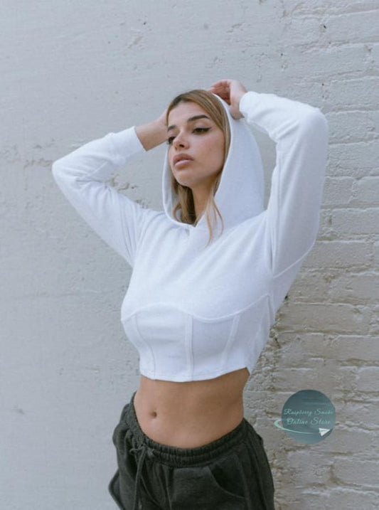 RS: Noelle Cropped Hoodie Women’s Clothing