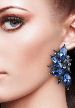 Blue Angel Earrings Raspberry Smoke Online Store