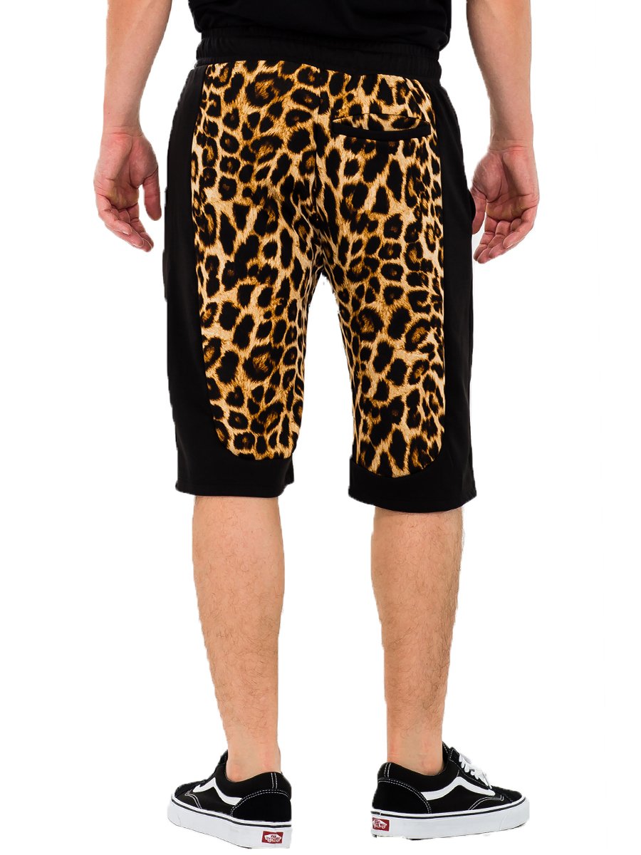 Cheetah Block Shorts Raspberry Smoke Online Store