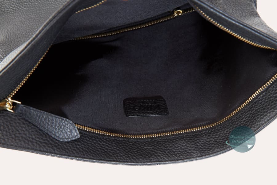 Fold N Go Leather Backpack Raspberry Smoke Online Store