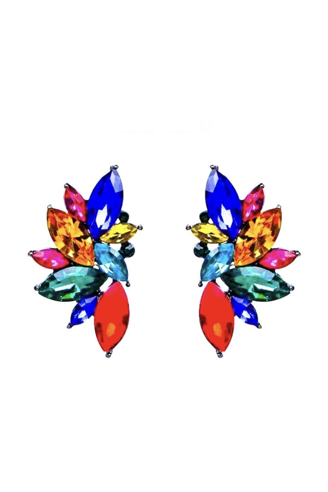 Kaleidoscope Angel Earrings Raspberry Smoke Online Store
