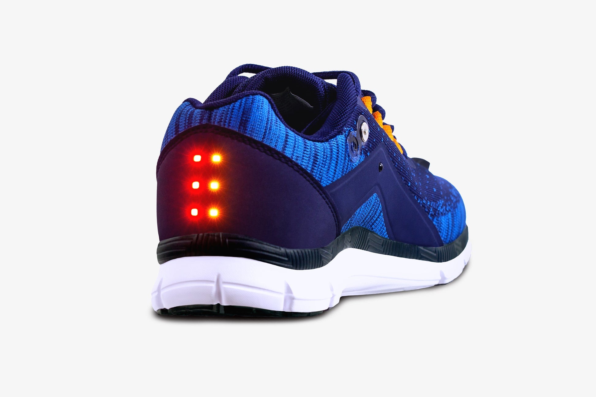Men's Night Runner Shoes with Built-in Safety Lights Raspberry Smoke Online Store